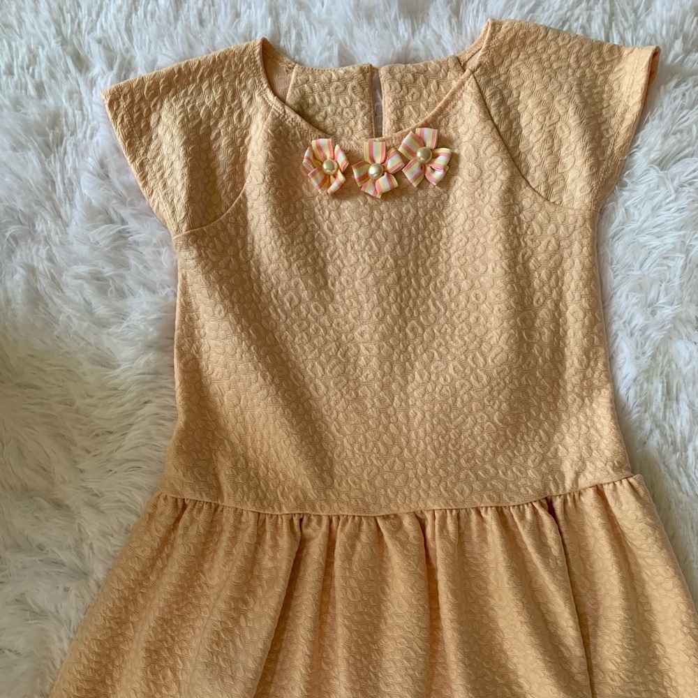 Pippa and Julie Little Girls Pleather dress.